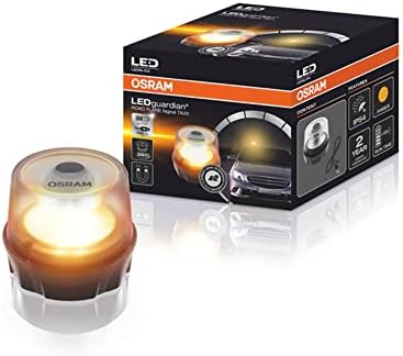 OSRAM LEDguardian ROAD FLARE Signal TA20, LEDSL104, ładowalna magnetyczna lampa ostrzegawcza LED, 2000K, stosowana w sytuacjach awaryjnych w ruchu drogowym