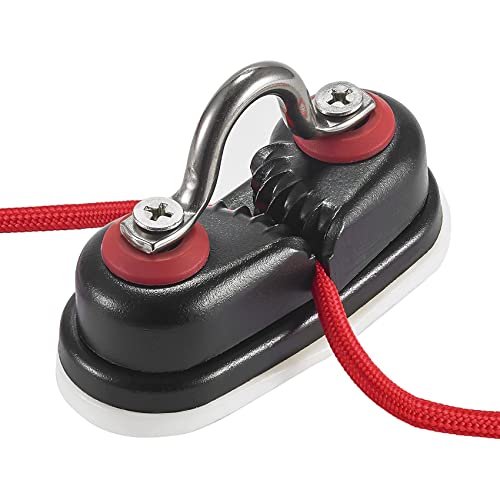 Hefddehy Anodized Aluminium Cam Cleat Boat Cam Cleats Matic Fairlead Marine Sailing Sailboat Kayak Canoe Dinghy Accessories