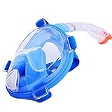 XUMI Máscara De Buceo，Máscara De Buceo De Cara Completa Anti-Niebla Máscara De Snorkeling Submarina Máscara De Pesca De Buceo Niños/Gafas De Entrenamiento Equipo De Buceo