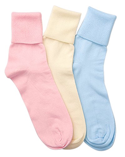 Buster Brown 100% Cotton Socks, Assorted, 10, 6-pk