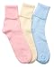 Buster Brown Women's 100% Cotton Socks, Assorted, 10, 6-pk