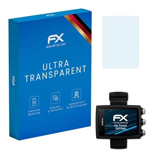 atFoliX Skärmskyddsfilm är kompatibel med Suunto Eon Core Film, ultra-klar FX Skyddsfilm (3X)
