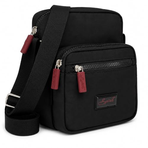 Sac à bandoulière imperméable Spirit Cabot avec plusieurs sections pratiques