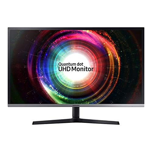 Samsung Monitor U32H850 Monitor 32'' 4K Ultra HD, 3840 x 2160, Quantum Dot, 1.07 Miliardi di Colori, 60 Hz, 4 ms, 2 HDMI, 1 DP, 1 Mini DP, Regolabile in Altezza, Nero