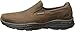Skechers Men's Glides Calculous Slip-On Loafer,Dark Brown,13 M US