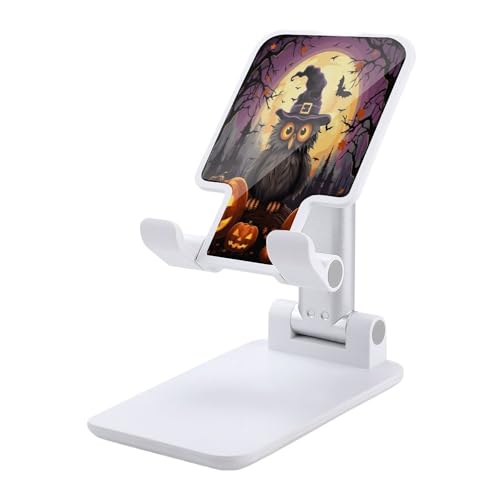 Support téléphone portable pliable réglable universel pour bureau motif fantôme