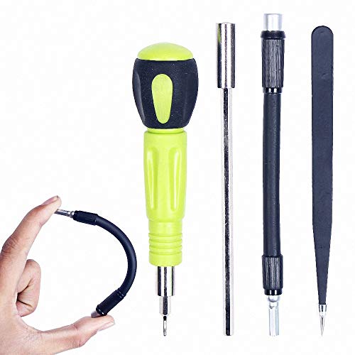Kit de herramientas manuales 53 en 1 precisión magnética miniatura 5