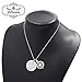 LParkin 2025 College Graduation Gifts Go Confidently In The Direction Of Your Dreams Necklace, Stainless Steel