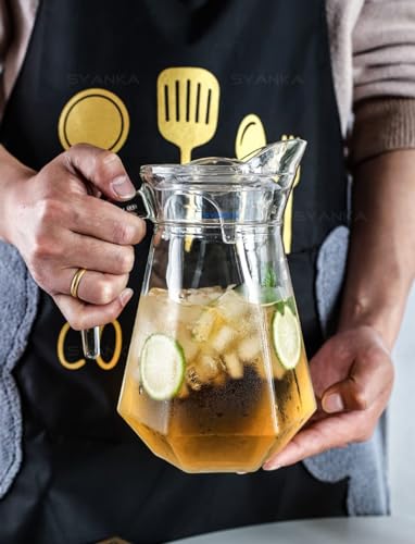 Image of Diamond Water and Juice Glasses Set of 6 350ML and 1.4 Liter Water Jug 1 Piece,Transparent Glass and Jug Set for Dining Table,Party,Gift Set,All pourpse use (7 Piece) (MT-11)