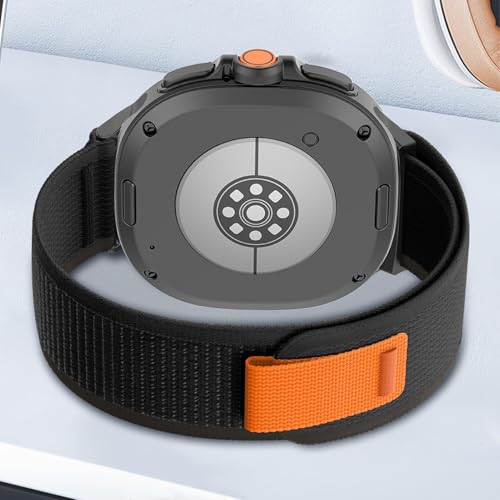 Image of VEMIGON Trail Loop Band Compatible with Samsung Galaxy Watch 8 40mm 44mm / 8 Classic 46mm, Soft Breathable No-Gap Nylon Fabric Sport Strap Replacement Wristband (Watch Not Included)