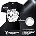 VINYL FROG Reflective White Heat Transfer Vinyl Roll - 12''x40'' Change Color Under The Flashlight HTV Vinyl/Easy to Cut & Weed, DIY Heat Press Designs for T-Shirts