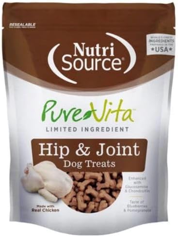 Miniatura 7 de Pure Vita, golosinas para perros, cadera y articulaciones, 6 onzas