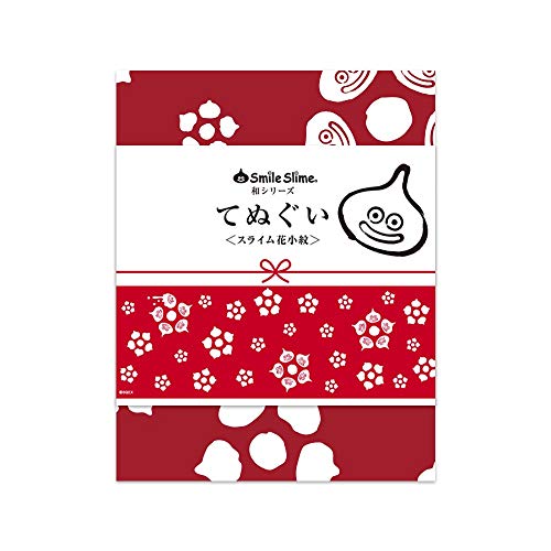 ドラゴンクエスト スマイルスライム 和シリーズ てぬぐい スライム花小紋