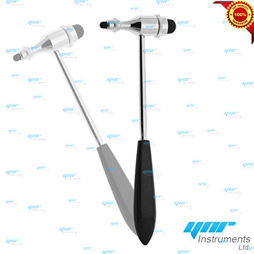 YNR® Tromner Neurologische Reflex Hamer met 3-in1 Dual Mallet Reflex Hammer - Licht - HDP Handvat - Image 3