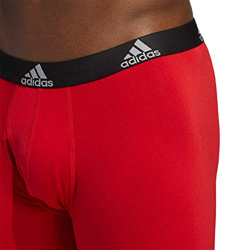 Image of adidas Men's Performance 3-Pack Long Boxer Brief