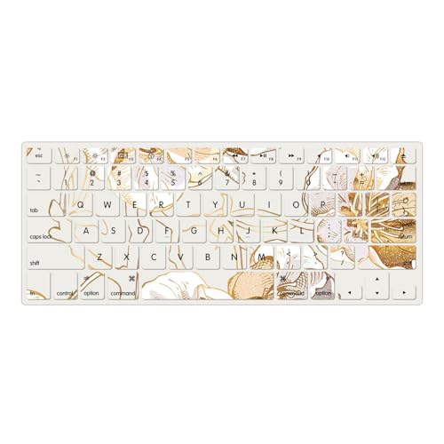 Funda MacBook Air 15 M2 A2941 con protector de teclado diseño de girasol JZ 3