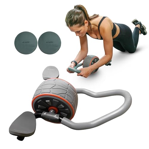 Ab Buddy Ab Roller Exercise Wheel for Home Gym, Ab Wheel Roller for Core Workout, Ab Workout Equipment for Core and Abdominal Strength Training, Home Workout Ab Machine and Gym Accessories.