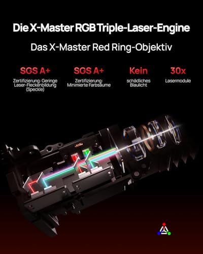 XGIMI Horizon 20 Pro 4K RGB Triple Laser Heimkino Beamer, 4100 ISO Lumen, Google TV mit lizenziertem Netflix, Optischer Zoom & Lens Shift, IMAX Enhanced, Dolby Vision, 20.000:1 Kontrast, 300 Display