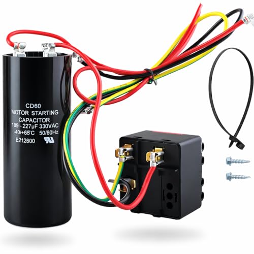 CSR-U2 Hard Start kit for 3.5 to 5 Ton Units, HVAC Hard Start Kit for Air Conditioner, AC Hard Start Capacitor Kit