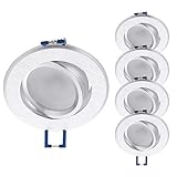 Ultra Flache Keramik Led Direktanschluss an 230V, es wird kein Trafo und keine GU10 Fassung benötigt.