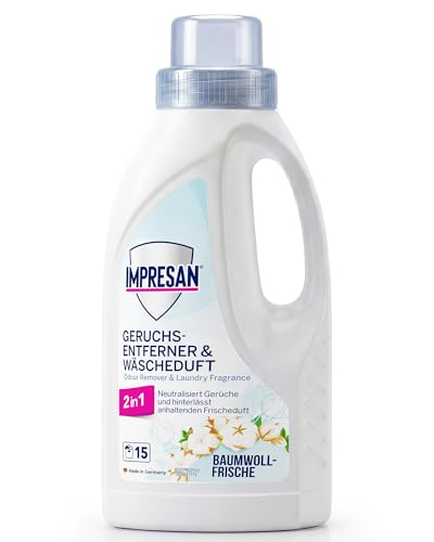 IMPRESAN Geruchsentferner und Wäscheduft | 2in1 neutralisiert...