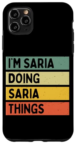 I'm Saria Doing Saria Things �ʔ������� �X�}�z�P�[�X iPhone 11 Pro Max �p
