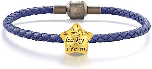 CHOW SANG SANG 999 24K Solid Gold Lucky Star Charm Bracelet for Women 89564C