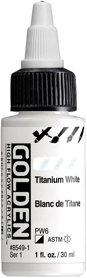High Flow 1Oz Titanium White