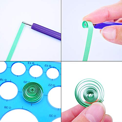 SENHAI 7 in 1 Strumenti di Quilling, 6 Pezzi