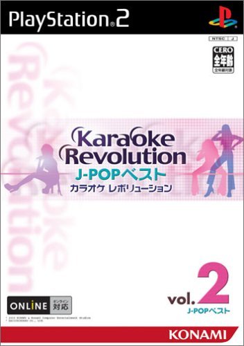 Karaoke Revolution J-Pop Best Vol 2 jeu de rythme et chant importé