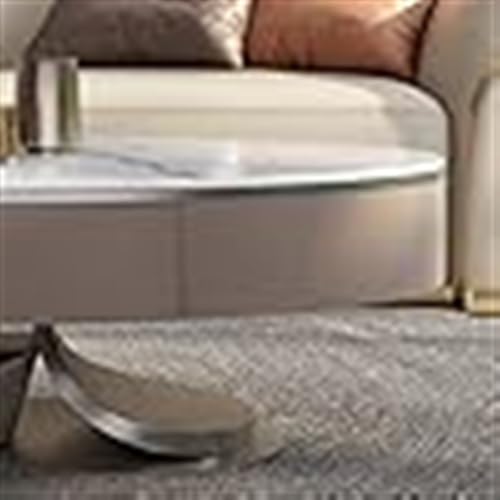 Table Basse Coffee Table with Drawers in The Living Room, Stainless Steel Frame, Stylish Cocktail pour Salon, Balcon – Image 3