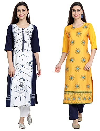 Image of Women's Crepe Regular Kurta