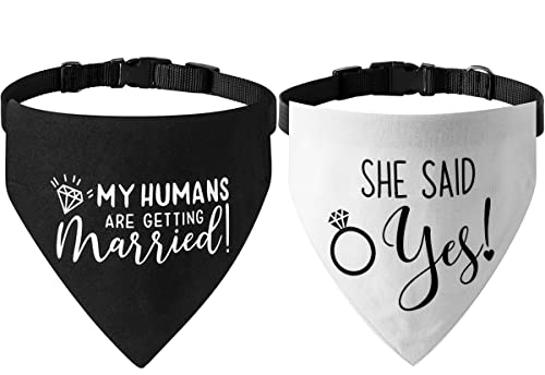HDGDT My Humans are Getting Married She Said Yes Dog �E�F�f�B���O�o���_�i�J���[�A���߉\�ȍ���y�b�g�o���_�i�A�N�C�b�N�����[�X�o�b�N��&D�����O�t�� ��&�L�p