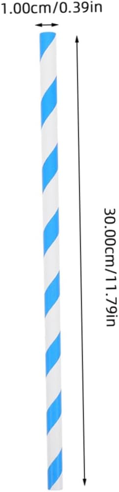Cotton Candy Sticks 10x300mm Paper Straws for Automatic Cotton Candy Machine for Weddings Parties