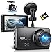 Miden S7 2.5K Doppia Dashcam,Scheda SD 64G,1600P+1080P FHD Telecamera per Auto,Dash Cam Auto IPS 3.2" con Grandangolo di 336°,G-Sensor,Visione Notturna,WDR,Monitor di Parcheggio,Registrazione in Loop