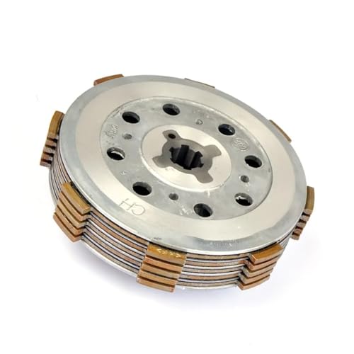 Kit d'embrayage complet YB125 XTZ125 TTR-125 disques friction et panier tambour moto