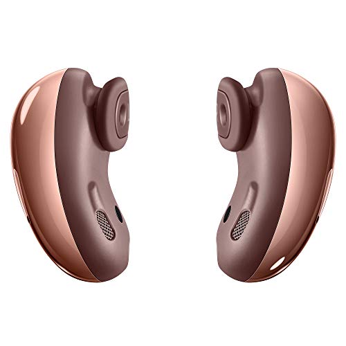 Samsung Galaxy Buds Live kabellose Kopfh&ouml;rer, 2 Jahre Herstellergarantie, Mystic Bronze (UK-Version)