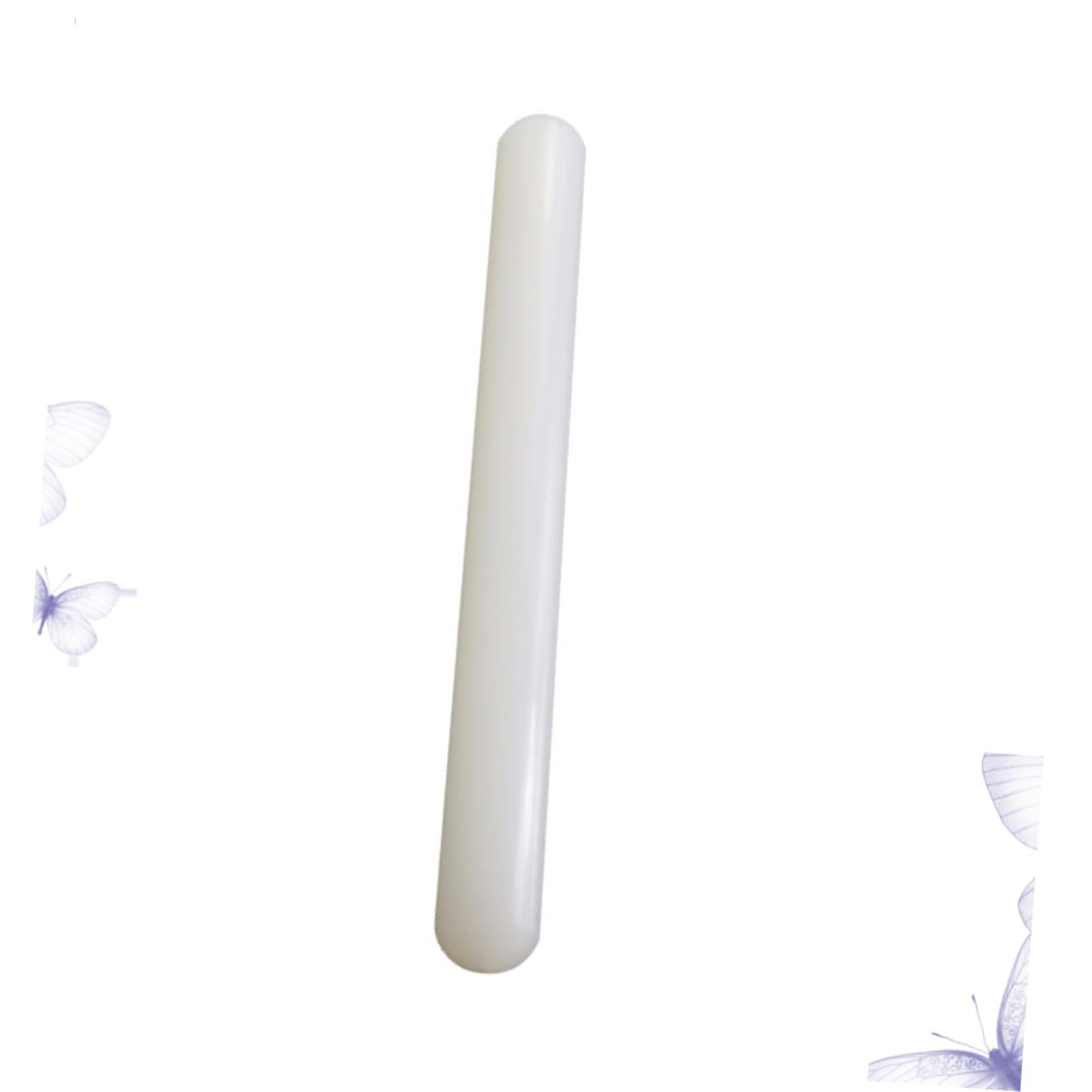 Rodillo de Plástico para Masa Antiadherente Blanco para Repostería