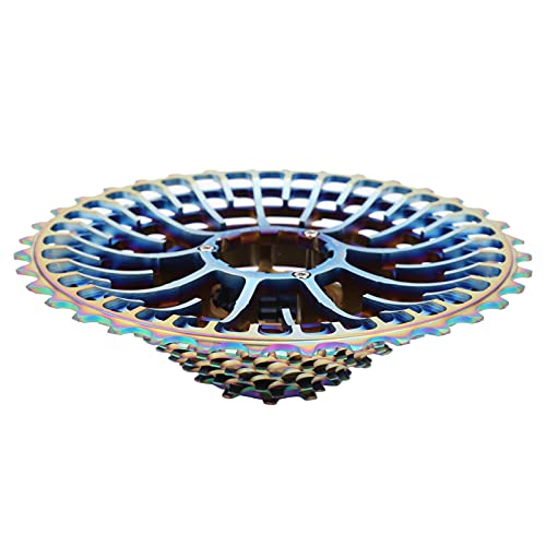 Cassette de vélo de route 11 vitesses pour pédaler en montagne avec fluidité et style multicolore