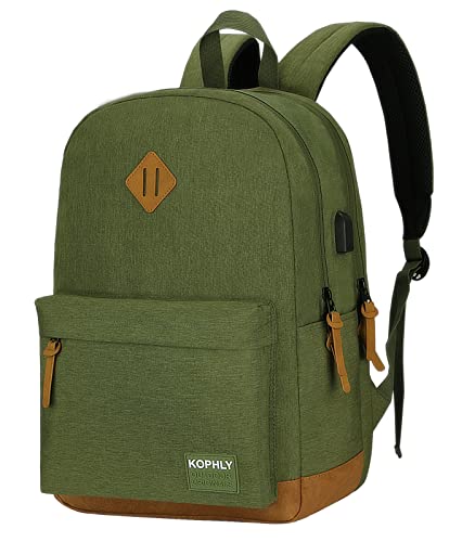Image of SUPACOOL Large Laptop Backpack with USB Charging Port for Men and Women