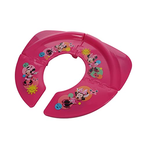 Disney Minnie Mouse"Smile" Folding Potty Seat - Travel Potty Training Seat image 5