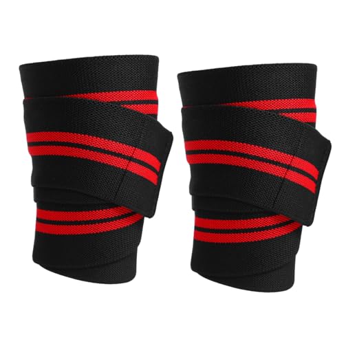 COLLBATH 2pcs Elbow Pads Elbow Bandage Elbow Support Bandage Elbow Gear Baseball Elbow Guard Tennis Elbow Brace Sports Knee Pads Knee Pads for Volleyball Knee Bands 80% Polyester Fiber Red