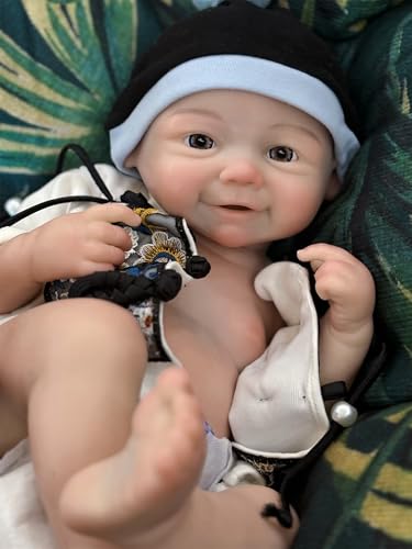 Muñeca Reborn de Silicona 18 Pulgadas Realista Niña miniatura 3