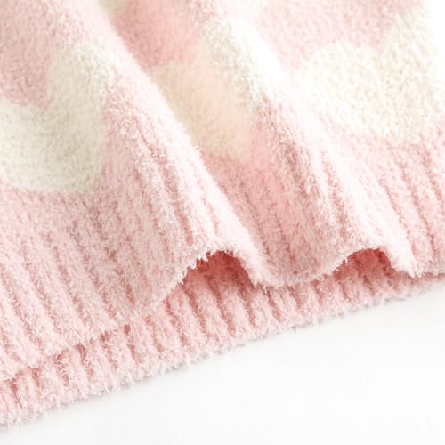 Image of Curipeer Girls Pullover Sweaters, Lace-up Long Sleeve Crewneck | Soft Warm Classic Cable Knit, Winter Fall Spring Daily Wear, Little Kids Tween Girl