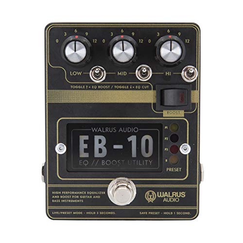 Walrus Audio EB-10 Black · Pedal guitarra eléctrica Cover