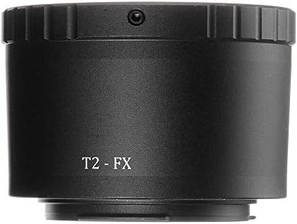 FocusFoto T2 T Lens Adapter Ring for Fujifilm X Mount FX Fuji Camera X-A1,X-A2,X-A3,X-A5,X-M1,X-E1,X-E2,X-E2S,X-T1,X-T2,X-T10,X-T20,X-Pro1,X-Pro2 (T2 to FX)