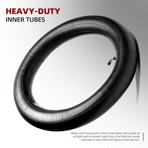 Image of (2 Pack) AR-PRO 3.00 /3.50-12 inch Exact Replacement Dirt Bike Inner Tubes with TR87 Bent Valve Stem - Highly Compatible with Honda CRF50 /XR70, Kawasaki KLX 110, and Yamaha TTR90 /TTR110