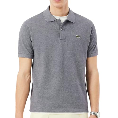 Lacoste Polo Gris Claro Chino Hombre Polo Classic Fit, gris, L