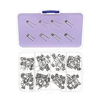 Dtoterul Selbstwickler Draht 80 Stücke Coils Selbstwickler Fertigcoil Set Fertigcoil Widerstandsdraht Coil Set Fertig Coils Vorkompilierte Coil Kit 8 in 1 Widerstandsdraht Coil Set