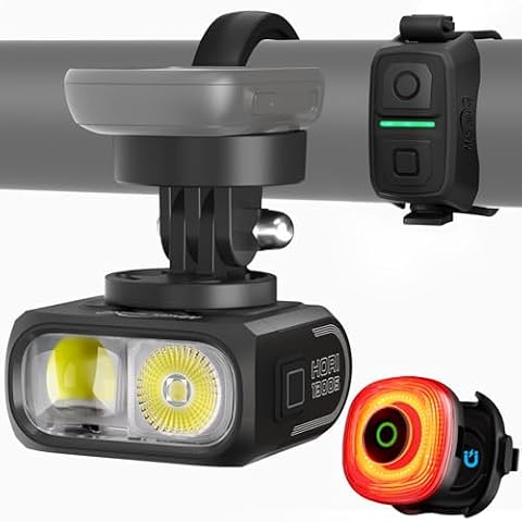 Magicshine HORI1300S & SEEMEE 150 MAG Bike Lights Front and Back, FTR LightSync One-Touch Control,… — $107.99 (10% off)